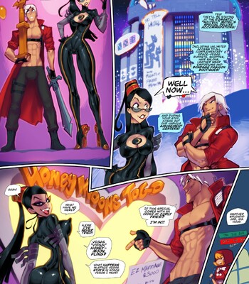 Porn Comics - Bayonetta & Dante in Super Space Vegas (Bayonetta/Devil May Cry) (ongoing)