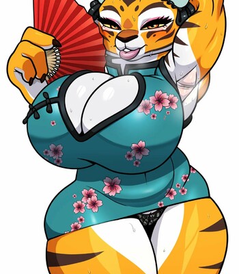 Master Tigress & Zhen comic porn sex 8