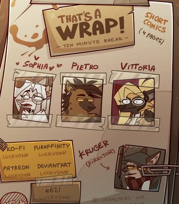 Porn Comics - That’s a Wrap! Ten Minute Break + Extra