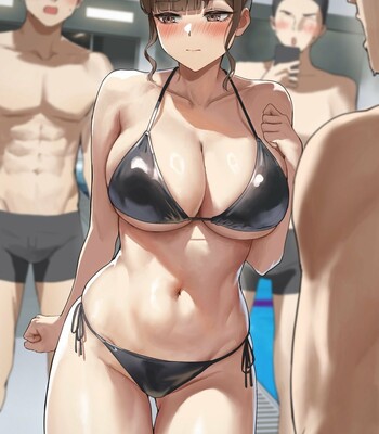 Gohoubi ni Mune o Momasete Kureru Suieibu Komon | The Swimming Club Coach Lets Me Fondle Her Chest as a Reward comic porn sex 2