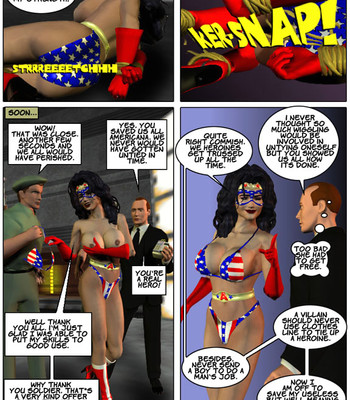 Miss Americana vs Geek comic porn sex 14