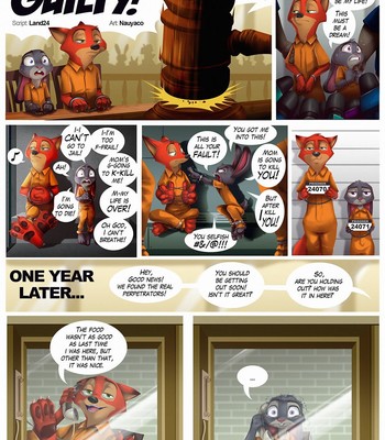 Guilty! Judy & Nick Go to Jail [Ongoing] comic porn thumbnail 001