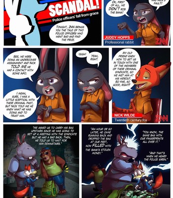 Guilty! Judy & Nick Go to Jail [Ongoing] comic porn sex 3