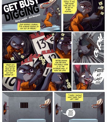 Guilty! Judy & Nick Go to Jail [Ongoing] comic porn sex 5