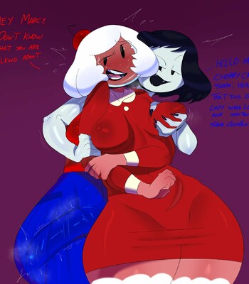 Ms. Soda × Marceline comic porn thumbnail 001