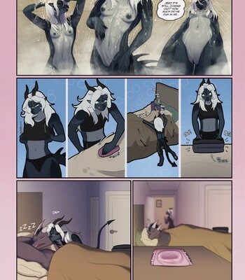 Purple and Blue comic porn sex 10