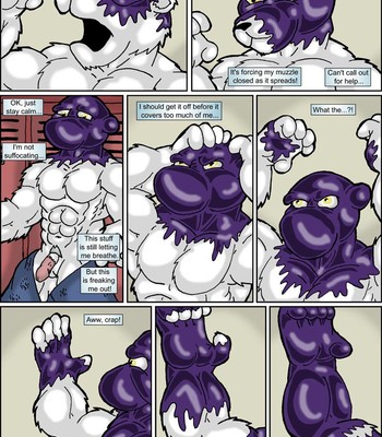 Purple Latex comic porn sex 2