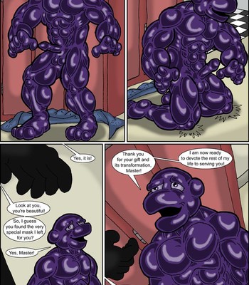 Purple Latex comic porn sex 5