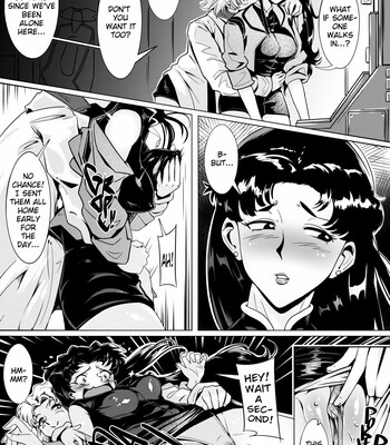 Ritsuko X Misato Futa comic porn sex 2