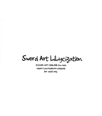 Sword Art Lilycization comic porn sex 19