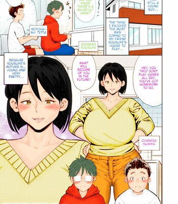 Porn Comics - Shinyuu no Haha wa Boku no Iinari My Friends Mother Will Do As I Say Part 1 [Colorized]