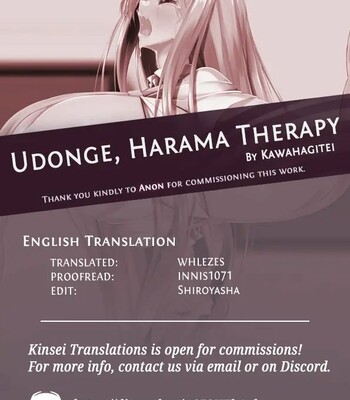 Udonge, Harama Therapy comic porn sex 30