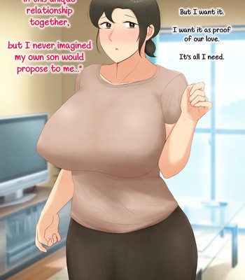 I Fell Madly In Love With My Kind, Big-Boobed Mom, And Ultimately Achieved Lovey-Dovey Mom-Son Sex comic porn sex 159