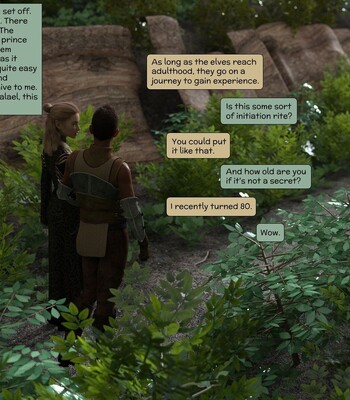 My Comrade Is An Elven Prince [Kizaru3D] comic porn sex 14