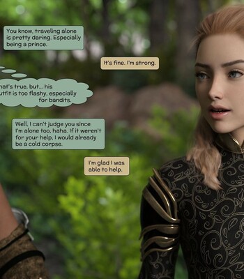 My Comrade Is An Elven Prince [Kizaru3D] comic porn sex 15