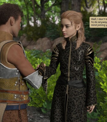 My Comrade Is An Elven Prince [Kizaru3D] comic porn sex 17