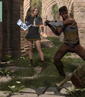 My Comrade Is An Elven Prince [Kizaru3D] comic porn sex 35