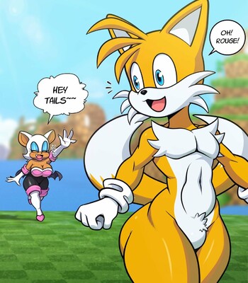 Rouge & Tails (Sonic the Hedgehog) comic porn sex 2