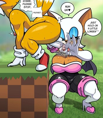 Rouge & Tails (Sonic the Hedgehog) comic porn sex 7