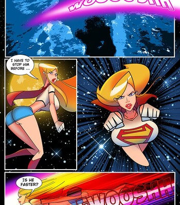 SuperGirl XXX comic porn sex 5