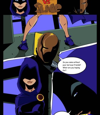 Porn Comics - Raven vs Slade