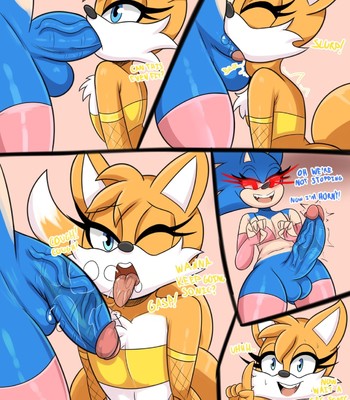 Sonic and tails crossdressing comic porn sex 4