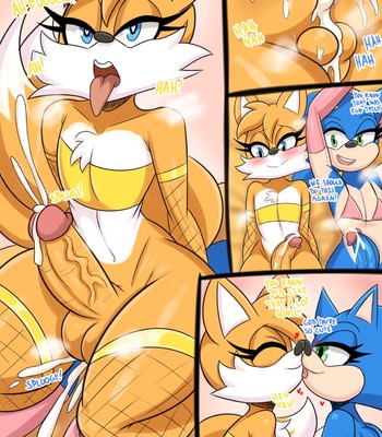 Sonic and tails crossdressing comic porn sex 6