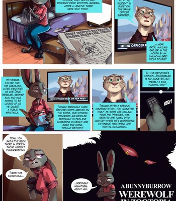 Porn Comics - A Bunnyburrow Werewolf in Zootopia