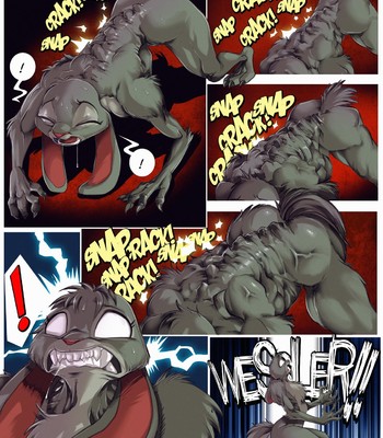 A Bunnyburrow Werewolf in Zootopia comic porn sex 5