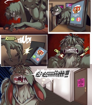A Bunnyburrow Werewolf in Zootopia comic porn sex 6