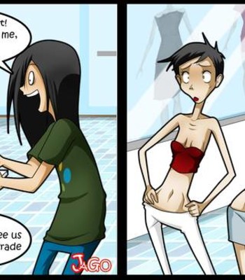 Living with HipsterGirl and GamerGirl comic porn sex 56