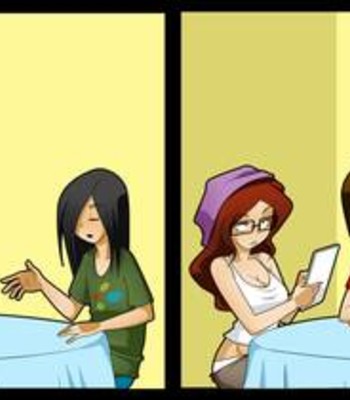 Living with HipsterGirl and GamerGirl comic porn sex 73