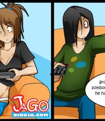 Living with HipsterGirl and GamerGirl comic porn sex 165