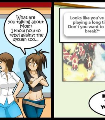 Living with HipsterGirl and GamerGirl comic porn sex 190
