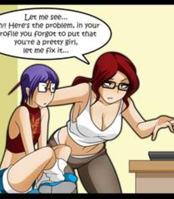 Living with HipsterGirl and GamerGirl comic porn sex 243