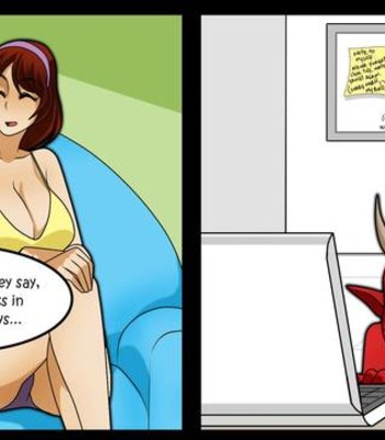 Living with HipsterGirl and GamerGirl comic porn sex 290