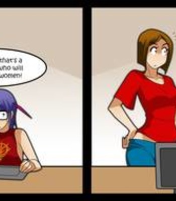 Living with HipsterGirl and GamerGirl comic porn sex 344