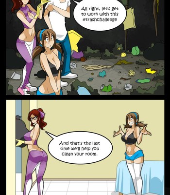 Living with HipsterGirl and GamerGirl comic porn sex 378