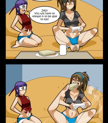 Living with HipsterGirl and GamerGirl comic porn sex 400