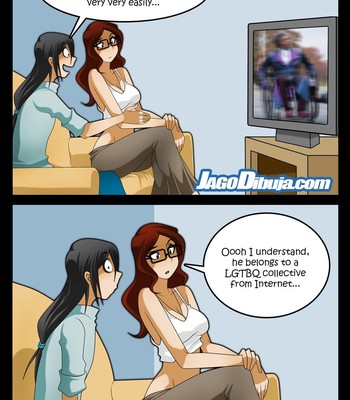 Living with HipsterGirl and GamerGirl comic porn sex 402