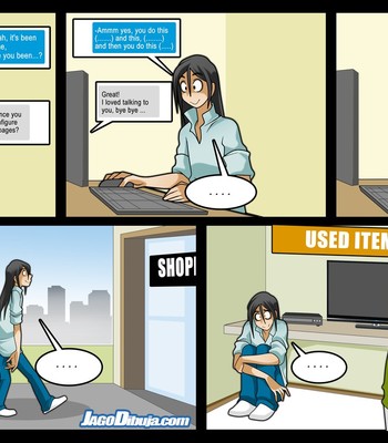 Living with HipsterGirl and GamerGirl comic porn sex 468