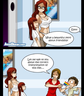 Living with HipsterGirl and GamerGirl comic porn sex 500