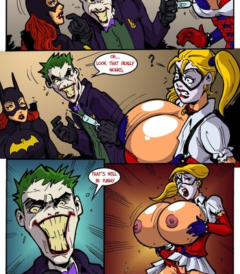 Batgirl & Joker comic porn sex 2