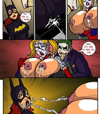 Batgirl & Joker comic porn sex 4
