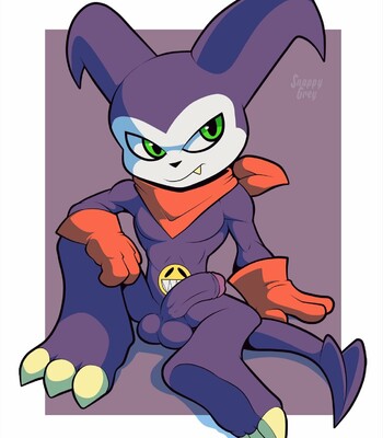 Renamon x Impmon (Digimon) comic porn sex 17