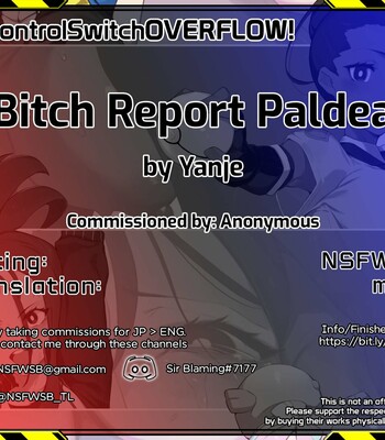 [Yanje] Bitch Report Paldea (Pokémon Scarlet and Violet) [English] [UncontrolSwitchOverflow] comic porn sex 6