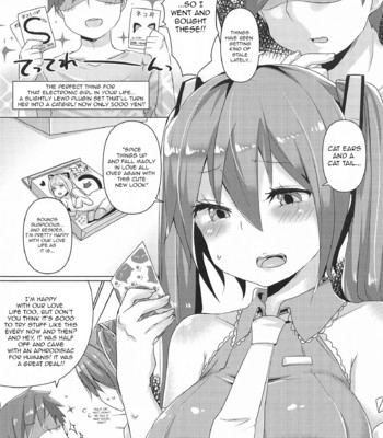 A Book About Installing a Catgirl Plugin and Having Lovey-Dovey Sex With Miku-chan comic porn sex 3