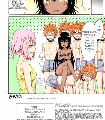To LOVE-Ru Girls [Colorized] comic porn sex 33