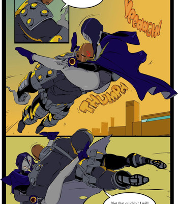 Raven vs Deathstroke comic porn sex 9