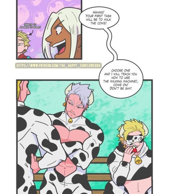 One man, One cow comic porn sex 3
